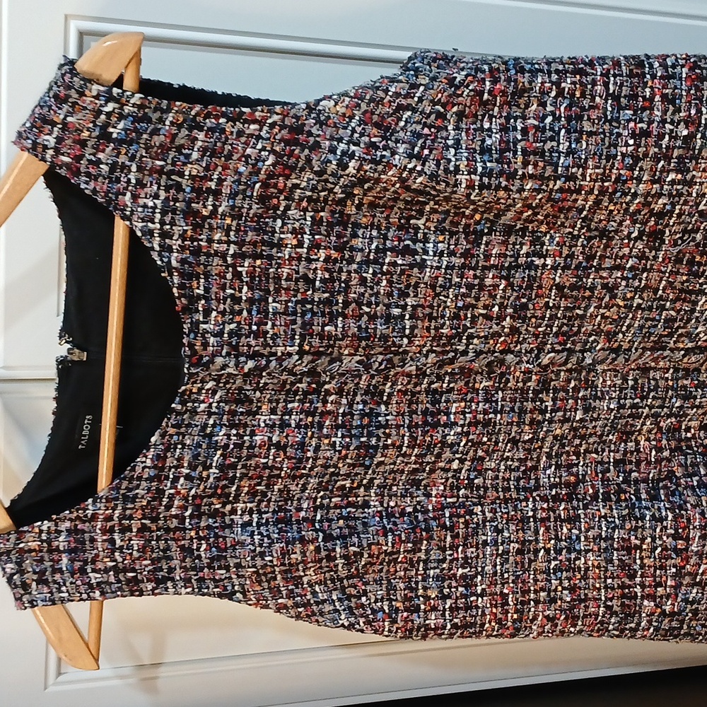 Talbots Multicolor Tweed Sheath Dress - Picture 3 of 8